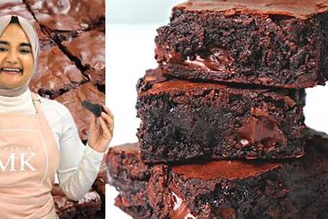 I finally mastered FUDGY BROWNIES! I won't use another brownie recipe again