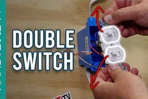 How to wire a Double Switch