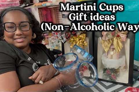 Martini Cups Gift Ideas! #easy #gifts #diy #holiday 