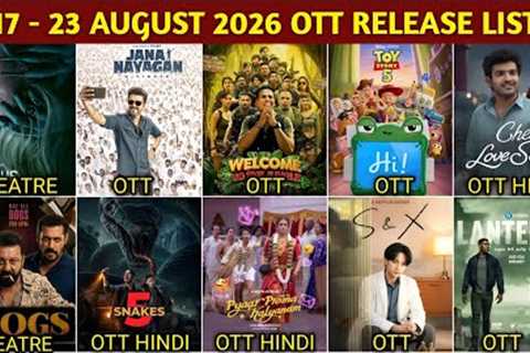 This Week 17 - 23 August OTT Release Movies & Web Series Update | Welcome To The Jungle OTT..