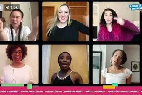 The Broadway Cast of Six: the Musical’s Virtual Megasix from ‘A Night of Covenant House Stars’