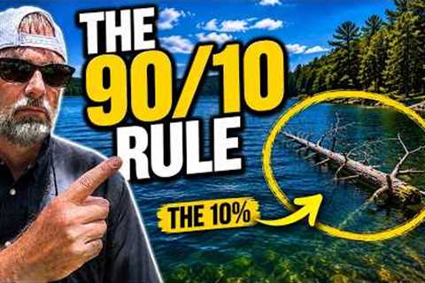 Most Anglers Fish the Wrong 90% of Water