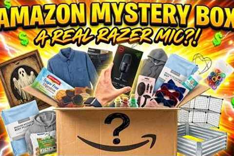 Amazon Mystery Box Unboxing: Razer Seiren V3 Mini Mic & More