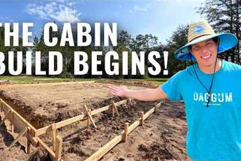 We're Building A Cabin On Our Private Lake