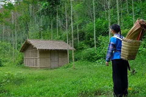 After his house and land were confiscated, Han built a bamboo house in the wilderness