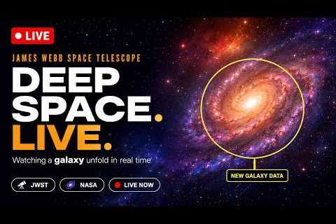 🔴 LIVE NOW | James Webb Space Telescope (JWST) 4K | Deep Space, Galaxies, Nebulae, Stars &..