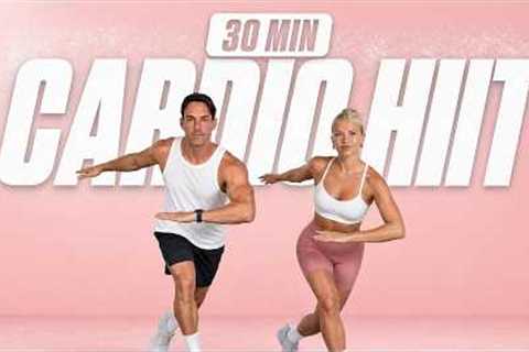 30 Min Standing Cardio HIIT | Fat Burn (No Equipment)