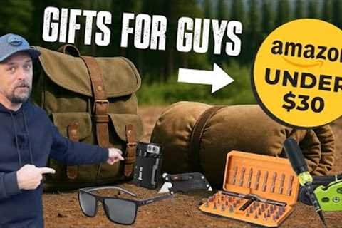 Amazon Gift Guide for Guys 🎁 Best Amazon Gifts Under $30 | Black Friday & Christmas Gift Ideas