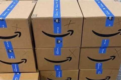 Behind eBay Amazon mystery box