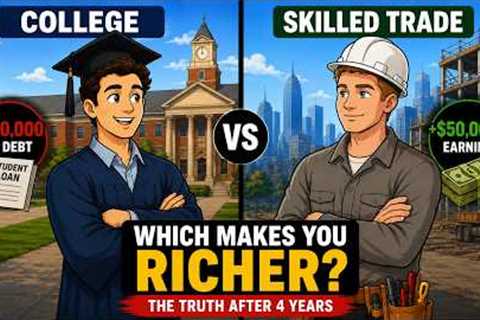 College vs Skilled Trades: Which One Makes You Richer? The Truth After 4 Years