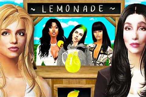 Nicki Minaj And The Lemonade Stand