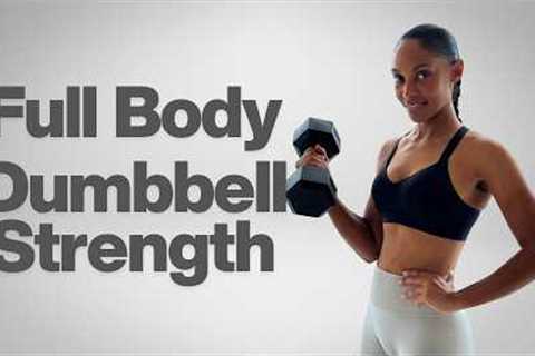 20 minute Full Body Dumbbell Strength Workout | Build Muscle & Tone 🔥