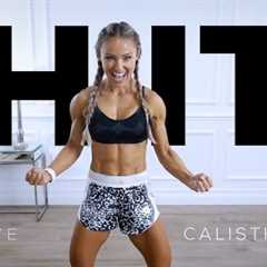 HIIT WORKOUT - Bodyweight Only | Calisthenics Series Day 5