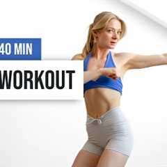 40 MIN SUMMER SHRED HIIT WORKOUT - (Advanced), No Equipment, No Repeats