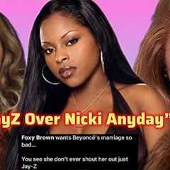 ‼️Nicki Minaj 44 Billion🥇FoxyBrown Flexes Flowers From JayZ Amid Rumors! Raven Symone Shades..