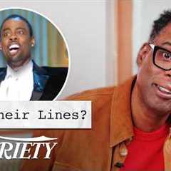 Does Chris Rock Know His Lines?