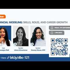 Financial Modeling: Skills, Roles, and Career Growth 📱
