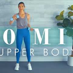 10 Minute Upper Body Workout // Standing Shoulder Friendly Strength Exercises