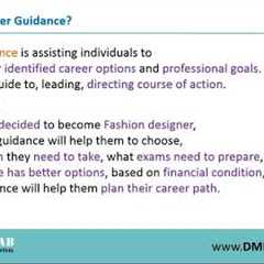 Career Counselling Vs Career Guidance