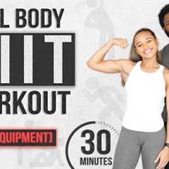 30 Minute Bodyweight HIIT Workout (For Advanced and Beginners)