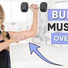 10 Minute Full Body Dumbbell Workout Over 50