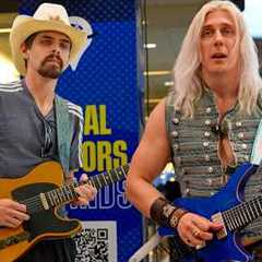 Country Music Star Grabs My Guitar and This Solo Schocks The Airport Crowd 
