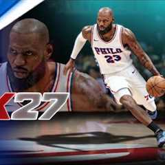 LeBron James Is UNSTOPPABLE in NBA 2K27! 🥶🔥| Realistic Highlights 