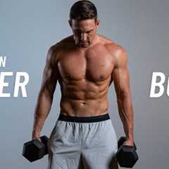 20 Min TOTAL UPPER BODY Workout With Dumbbells (Build Muscle & Strength)