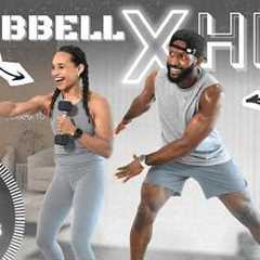 30 Minute Full Body Dumbbell X Bodyweight HIIT Workout [All Standing]