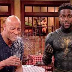 Nobody Makes The Rock Laugh Like Kevin Hart!