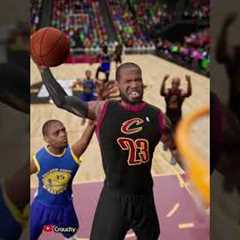 LeBron's Career in one Dunk #animation #nba #lebronjames #basketball