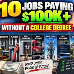 10 Jobs Paying $100K+ Without a College Degree in USA 🇺🇸 | High-Paying Careers 2026