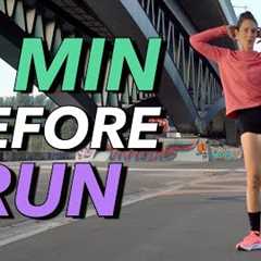 5 MIN WARM UP STRETCHING BEFORE RUNNING