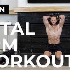 30 Min TOTAL ARM WORKOUT WITH DUMBBELLS (Biceps, Triceps + Shoulders)