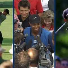 20-year-old Tiger Woods’ professional debut in 1996 | Full highlights