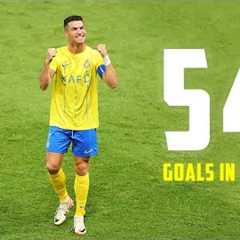 Cristiano Ronaldo ALL 54 GOALS in 2023 w/ Commentary (Top Scorer of the Year)
