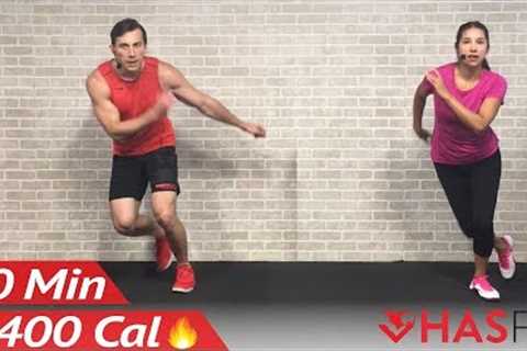 30 Minute HIIT Home Cardio Workout with no Equipment – High Intensity Cardio Routine