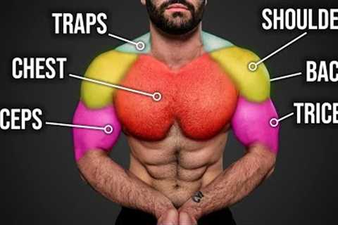8min Home UPPER BODY Workout (DUMBBELLS ONLY TO BUILD MUSCLE!!)