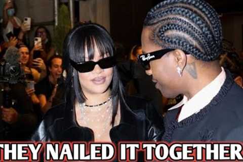 Fans Can't Stop Watching: Rihanna and Asap Rocky Steal Spot Light At A Grand Show 