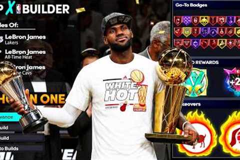 NBA 2K27 LEBRON JAMES BUILD - 99 DRIVING DUNK, LEGEND STRONG HANDLES - ALL AROUND DEMIGOD