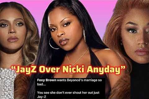‼️Nicki Minaj 44 Billion🥇FoxyBrown Flexes Flowers From JayZ Amid Rumors! Raven Symone Shades..