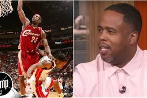 'I got offensive fouled!' - Damon Jones on LeBron's poster dunk | What Were You Thinking? | The Jump