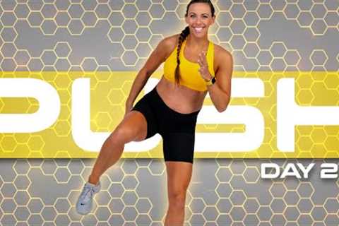30 Minute Intense Cardio HIIT Workout | PUSH - Day 2