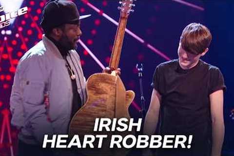 14-Year-Old Irish Hurling Player Stunned EVERYONE! | The Voice Kids Journey
