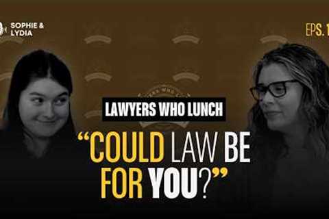 Careers in Law: More Than Solicitors & Barristers | Lawyers Who Lunch #12
