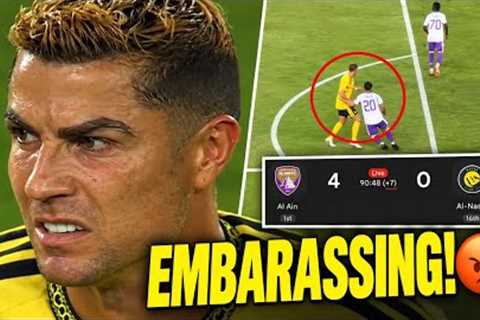 😡 Ronaldo LOST IT as Al Nassr Were Demolished 4-0 by Al Ain 😳⚽