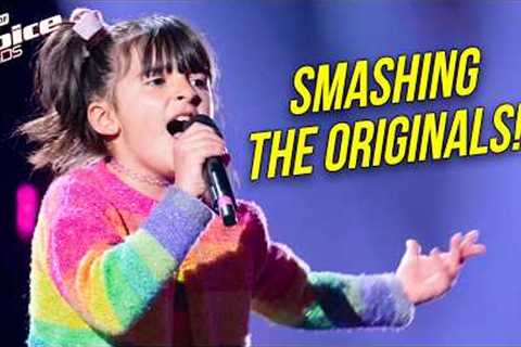 Kids Reimagined Hits SO WELL The Coaches FORGOT The Originals! | The Voice Kids