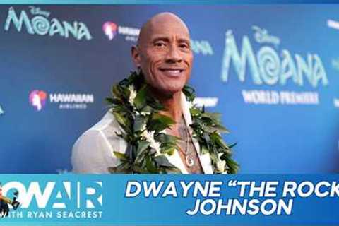 Dwayne The Rock Johnson Shares How Emotional Song Your Dad Was Rewritten | On Air/ Ryan Seacrest