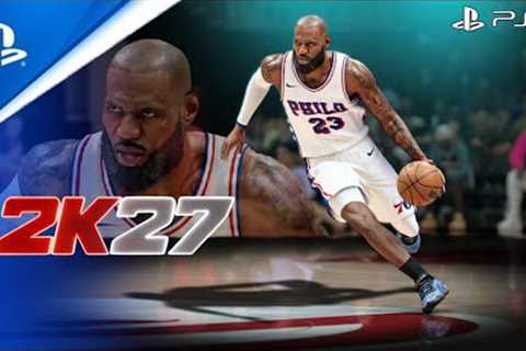 LeBron James Is UNSTOPPABLE in NBA 2K27! 🥶🔥| Realistic Highlights 