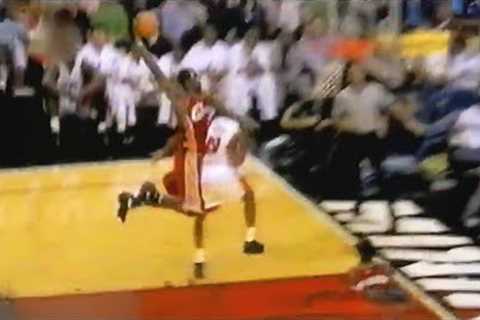 LeBron James monster dunks but they gets increasingly more forgotten